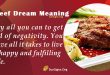 Beef Dream Meaning