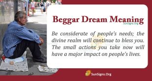 Beggar Dream Meaning