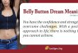 Belly Button Dream Meaning