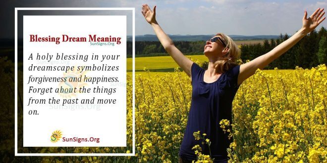 Blessing Dream Meaning