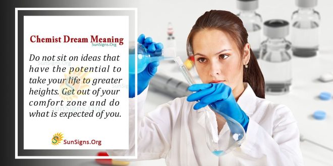 Chemist Dream Meaning