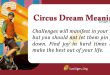 Circus Dream Meaning