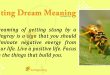 sting dream meaning