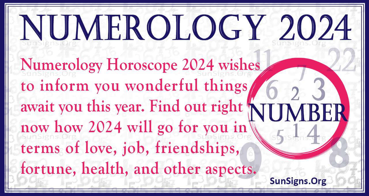 Numerology Horoscope 2024 Complete Forecast!
