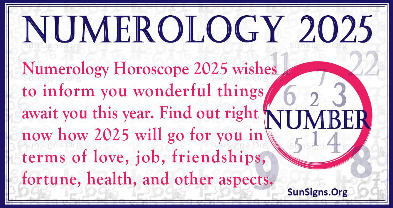 Numerology Horoscope 2025 Complete Forecast!