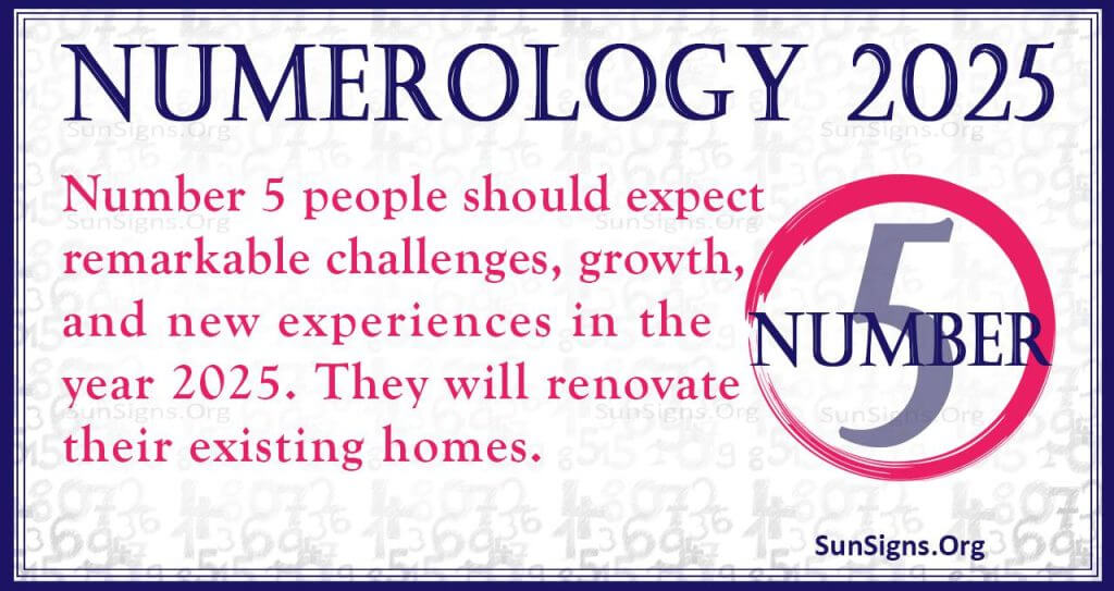 Numerology Number 5