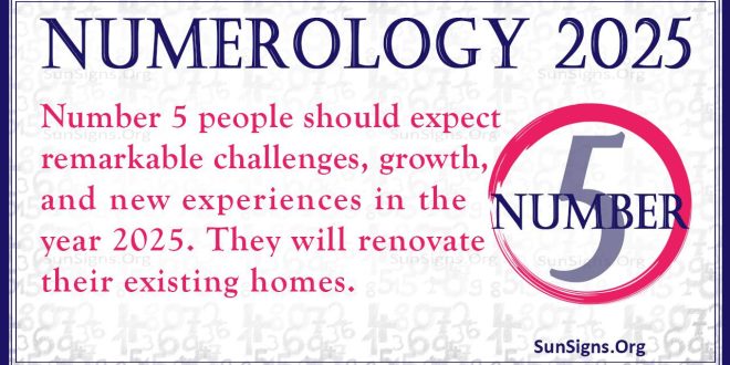 Numerology Number 5