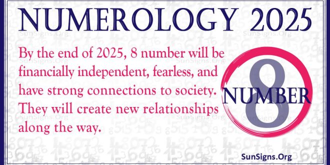 Numerology Number 8