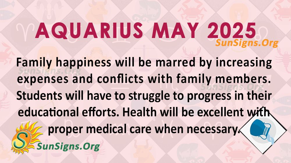 Aquarius May 2025 Monthly Horoscope