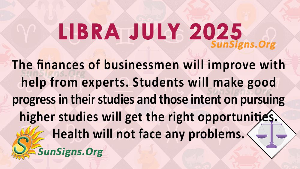 Libra July Monthly Horoscope 2025