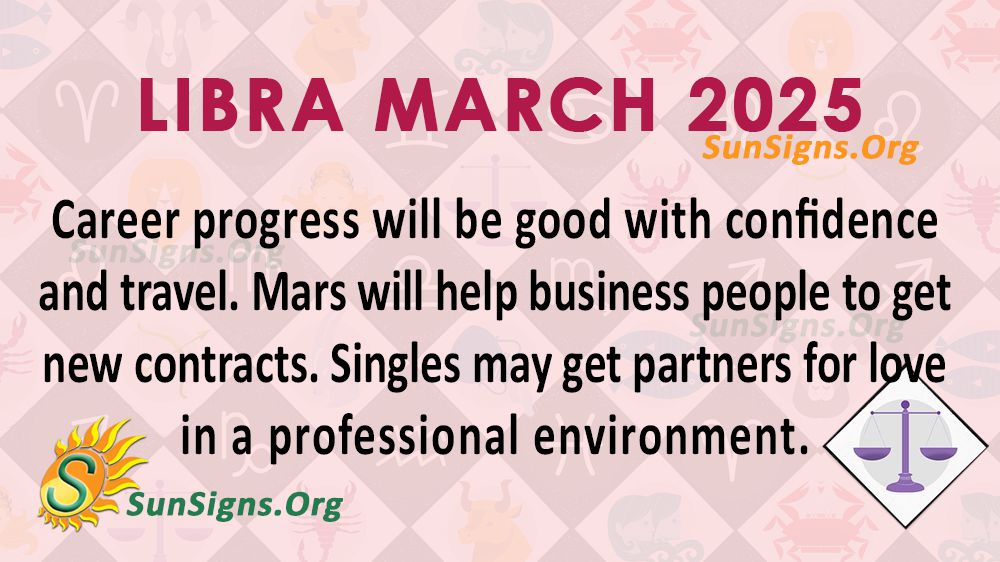 Libra March 2025 Monthly Horoscope