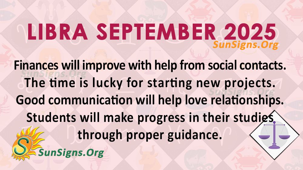 Libra September Monthly Horoscope 2025