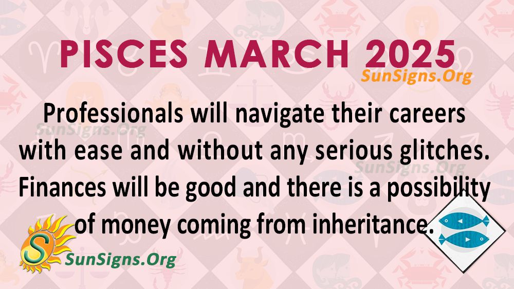 Pisces March 2025 Monthly Horoscope