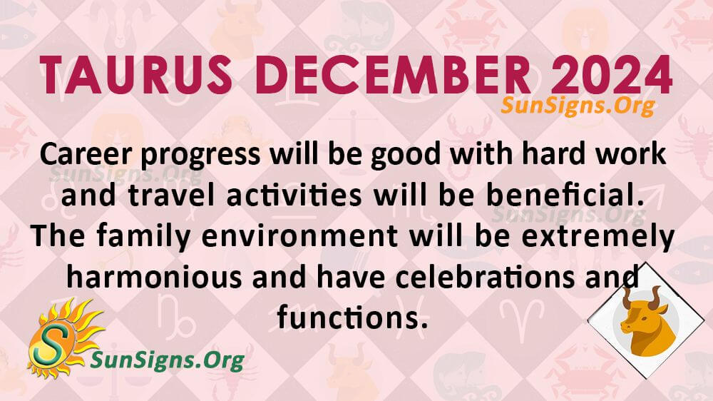 Taurus December Monthly Horoscope 2025