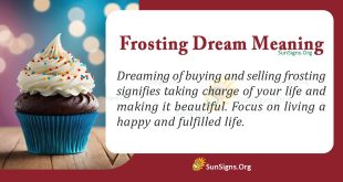 Frosting Dream Meaning