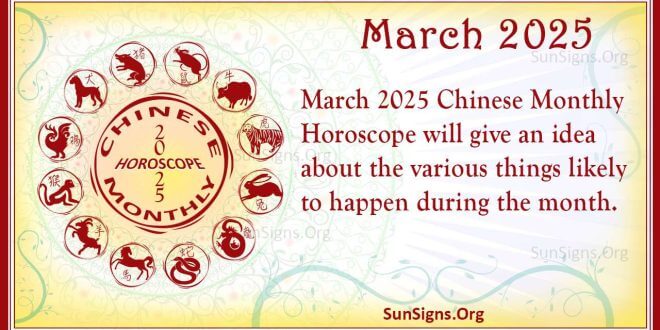 march 2025 chinese horoscope